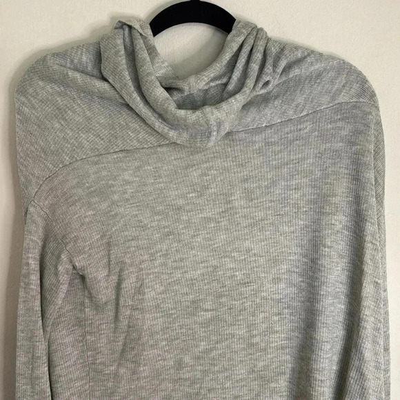 Lululemon Gray Pink Open Cardigan Size 4 - Picture 7 of 9